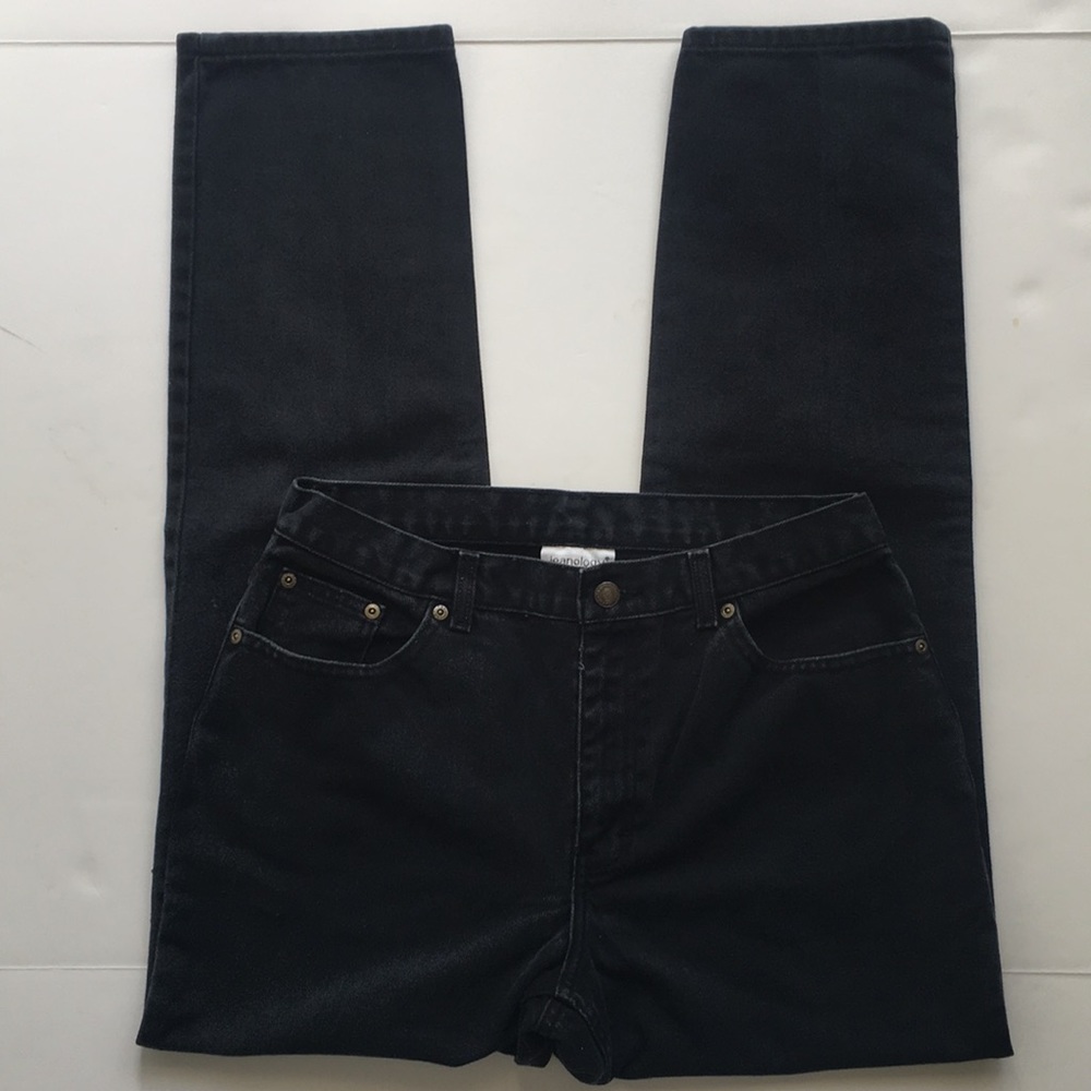 Jeanology Collection Black Jeans Size 12